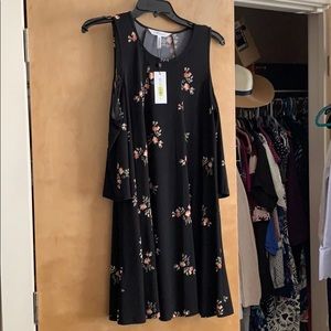 NEW WITH TAGS - BCBGeneration Cold Shoulder Dress
